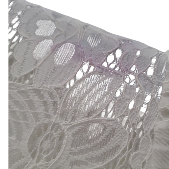 Tommy Hilfiger Lace-Sleeve A-Line Ivory Dress Size 18W NWT - Picture 9 of 14